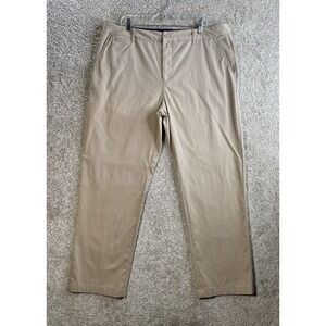Johnnie O Pants Men's 40X34‎ (fits 40x28) Prep-Formance Golf Chino Sports Khaki